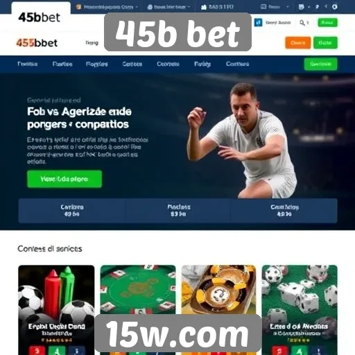 Análise das funcionalidades disponíveis no site 45b bet